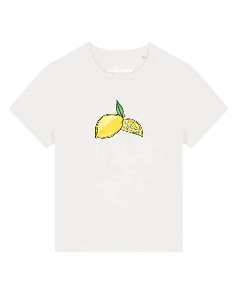 watapparel watapparel T-Shirt Frauen Lemon, Off white, – Produktbild 1 von 2