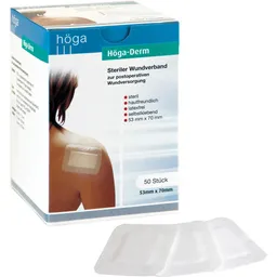 Höga-Pharm HÖGA DERM Pflaster steril 53x70 mm 50 St Pflaster – Produktbild 1 von 1