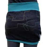liebewicht Sweatrock Ballonrock Unikat liebewicht mit bunten Stickereien 3 Längen nach Wahl – Produktbild 1 von 1