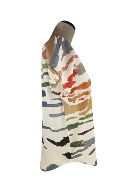 Sophia Schneider-Esleben Sophia Schneider-Esleben Shirt Nina - Damen aus Bio-Baumwolle, Mare e monti weiß (weiß), – Produktbild 2 von 3