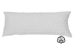 Kopfkissen mit Wellennaht 40 x 80 cm, mit Baumwollfüllung 650g – Produktbild 1 von 1