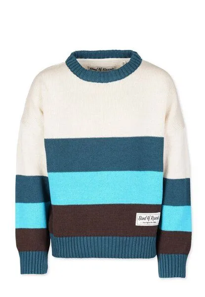 Band of Rascals Band of Rascals Boxy Block Pullover, Cream-brown, – Produktbild 2 von 4