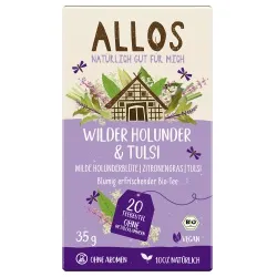Allos Allos Kräutertee Wilder Holunder & Tulsi im Beutel – Produktbild 1 von 1