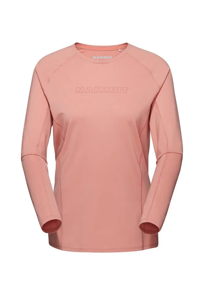 Mammut Mammut Longsleeve Selun FL Longsleeve Women Logo, Rot, – Produktbild 1 von 5