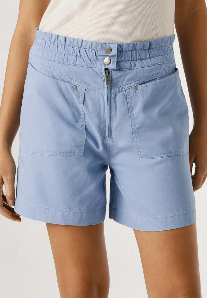 Pepe Jeans Pepe Jeans Shorts Shorts CRUSADE ZIPPER SHORT, Blau, – Produktbild 4 von 5