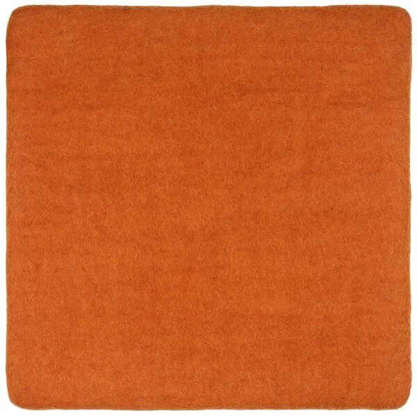 myfelt myfelt Flachfilz Sitzauflage (⌀ 36 cm, 36 x 36 cm), Orange (afra), – Produktbild 1 von 4