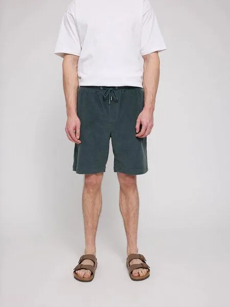 Mazine Mazine Shorts - Corduroy Pull-On Shorts - aus Bio-Baumwolle, Bottle (grün), – Produktbild 2 von 4