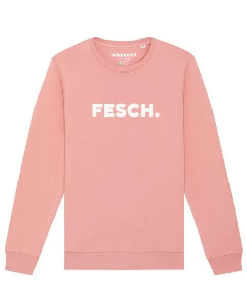 watapparel watapparel Sweatshirt Unisex Fesch, Canyon pink, – Produktbild 1 von 4