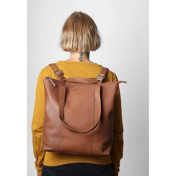 Vargu Vargu Shopper-Rucksack Hana 1, Tan, – Produktbild 3 von 4