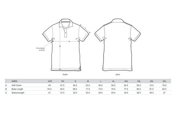 University of Soul University of Soul Unisex Polo aus Bio-Baumwolle "Quinn", Safrangelb, – Produktbild 2 von 2