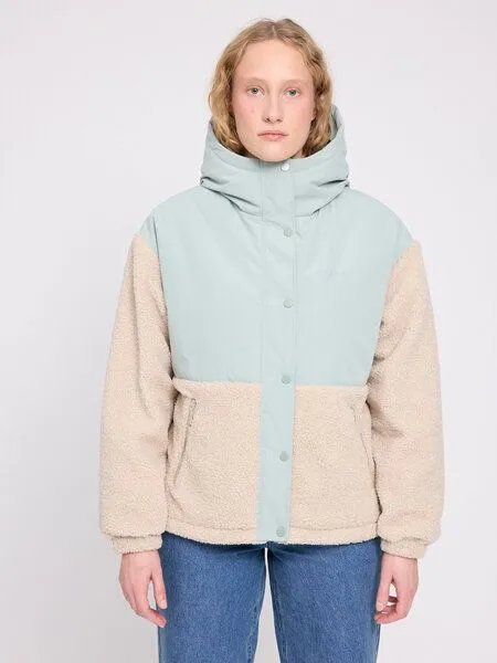 Mazine Mazine Fabric Blocking Jacket, Ice green/natural, – Produktbild 2 von 4