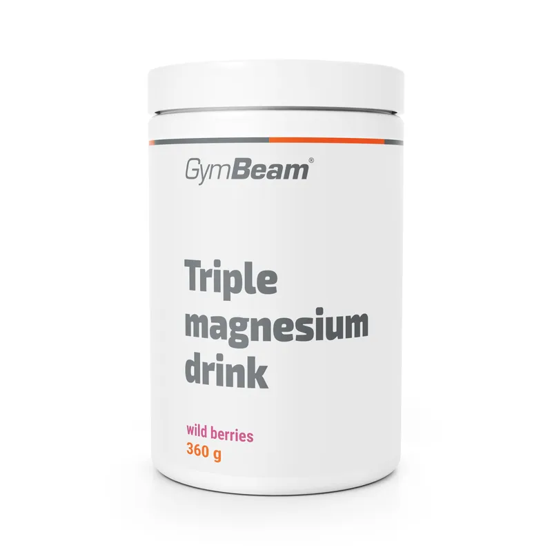 GymBeam GymBeam Triple Magnesium Drink 360 g Wild Berries – Produktbild 1 von 1