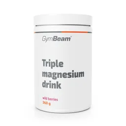 GymBeam GymBeam Triple Magnesium Drink 360 g Wild Berries – Produktbild 1 von 1