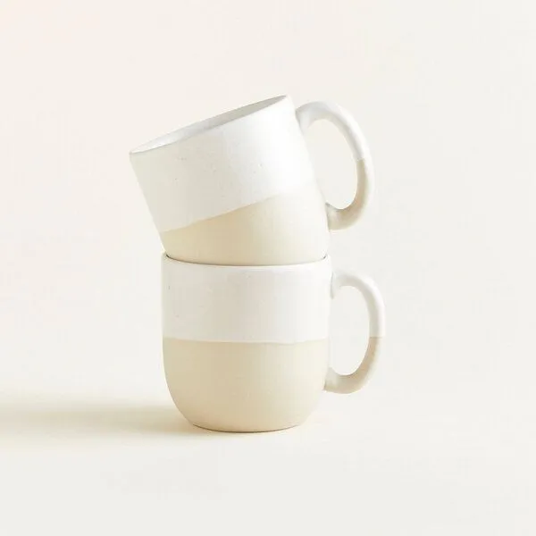 onomao onomao Tasse - Traditionell, Naturweiß dipped, – Produktbild 4 von 4