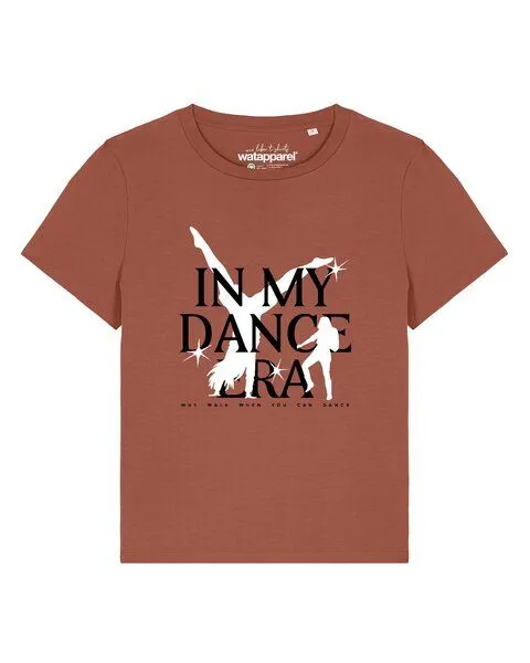 watapparel watapparel T-Shirt Frauen Dance Era, Heritage brown, – Produktbild 1 von 2