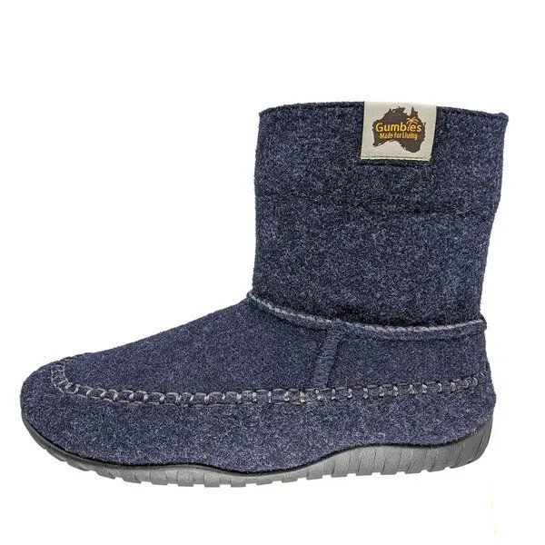 Gumbies Gumbies Thredbo - Hausschuhe aus recyceltem Material, Navy blau, – Produktbild 2 von 4