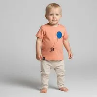 little kiwi little kiwi Baby T-Shirt, "Ballonfahrt", Volcano Stone – Produktbild 1 von 1