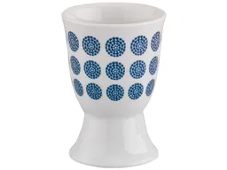 cilio cilio Eierbecher "AMICI" aus Porzellan mit Dekor, H 7 cm, Ø 5cm, Punkte – Produktbild 1 von 1