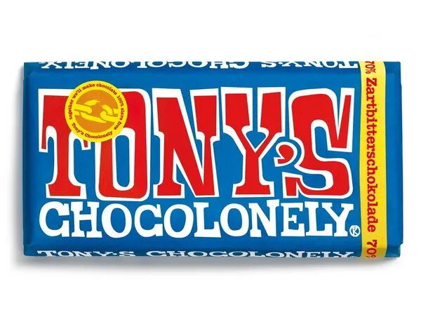 Tony´s Chocolonely Tony´s Chocolonely Zartbitter-Schokolade - 70% kakao - 180 Gramm – Produktbild 2 von 4