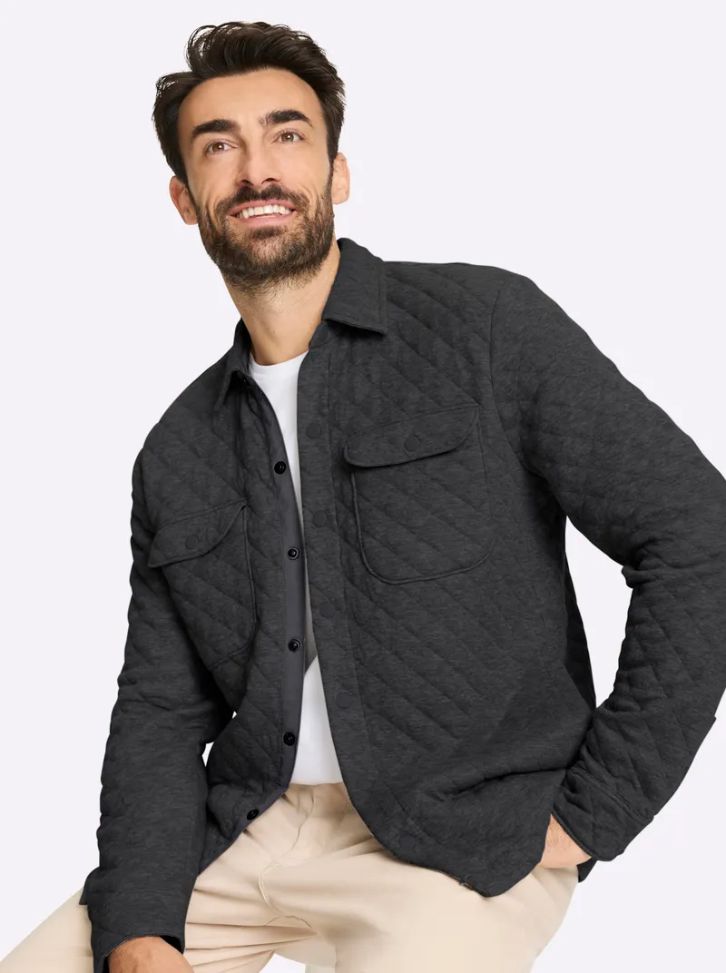 marco donati Jacke, Graphit-meliert, – Produktbild 2 von 2