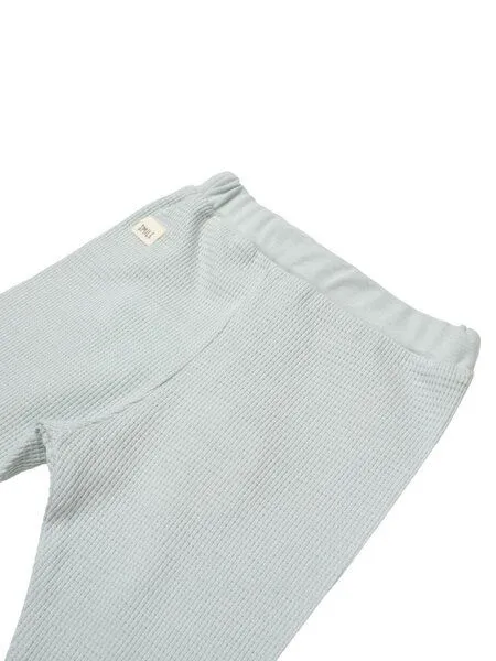 Biorganic Biorganic Waffle Smile Baby Hose mit Fuß, Mint, – Produktbild 3 von 4