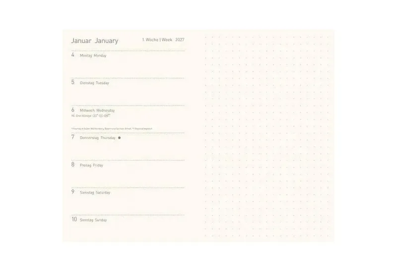 Korsch Verlag Taschenkalender Premium Timer Small "Landschaft" 2027 – Produktbild 2 von 2