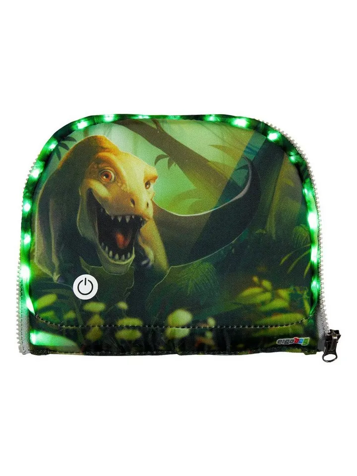 Ergobag Ergobag Schulranzen LED Zippie (1-tlg), reflektierend, Blau|grün, – Produktbild 4 von 5