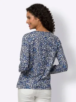 heine Print-Shirt champagner-taubenblau-bedruckt – Produktbild 1 von 1