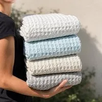 Mary Rose® Mary Rose® Tagesdecke mit Waffelstruktur aus Bio-Baumwolle, Linon, – Produktbild 1 von 1