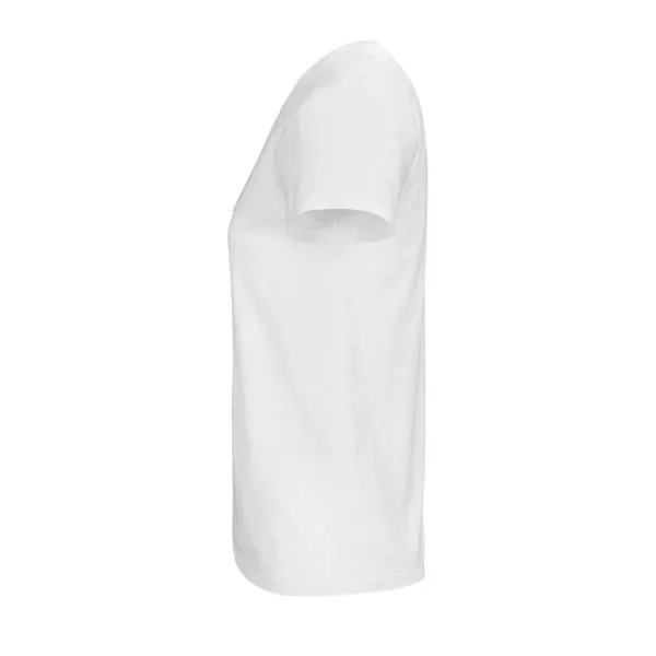 Sol's Sol's Damen T-Shirt Kurzarm Rundhals aus Bio - Baumwolle, White, – Produktbild 1 von 4