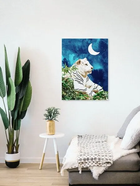 Photocircle Photocircle Poster / Leinwandbild - Moonbath – Produktbild 4 von 4
