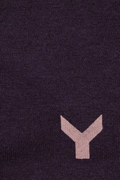 YOIQI YOIQI Yoga Leggings aus Bio-Baumwolle 7/8 Länge, Burgundy(violett), – Produktbild 3 von 3