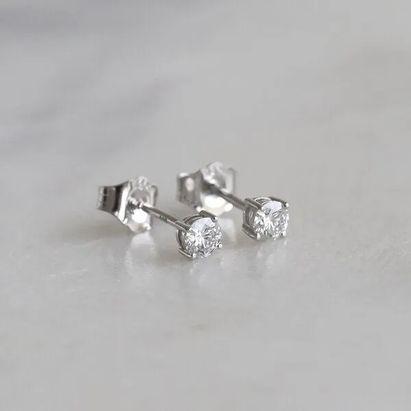Eppi Eppi Ohrringe mit Lab Grown Diamanten 0.2ct Christi, Gelb, – Produktbild 4 von 4