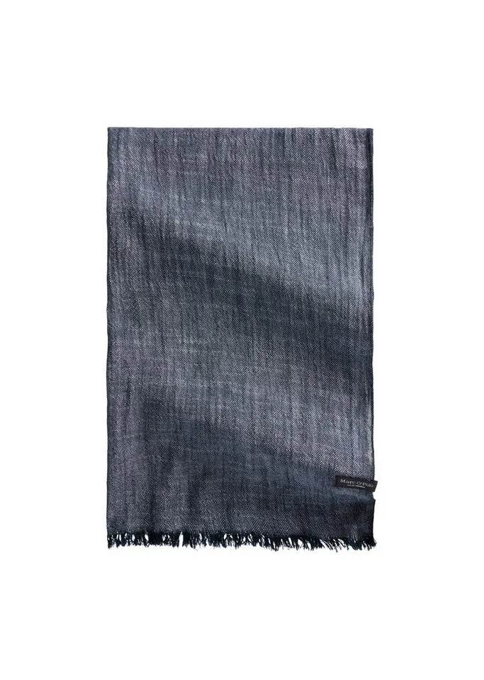 Marc O'Polo Marc O'Polo Schal aus fein gewebtem Double-Face, Blau, – Produktbild 1 von 3