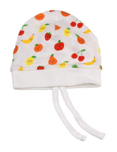 El Puente El Puente Babymütze "Funny Fruits", Größe 3-6 Monate, Mehrfarbig, – Produktbild 1 von 1