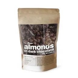 GymBeam Food GymBeam Mandeln in dunkler Schokolade 500 g – Produktbild 1 von 1