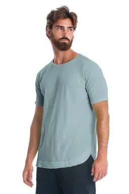 RAVENS VIEW IBIZA RAVENS VIEW IBIZA Herren vegan Tee Rick Curved Chinois Grün – Produktbild 1 von 1