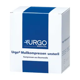 Urgo Urgo Mullkompressen unsteril 10 x 10 cm – Produktbild 1 von 1