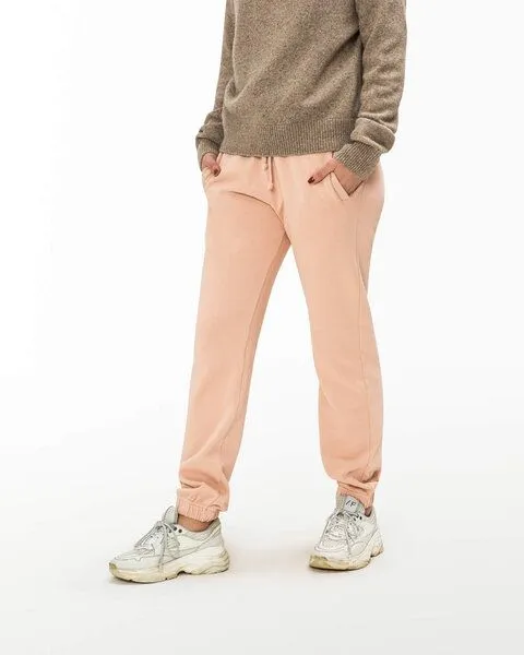 MATONA Matona Legere Jogginghose für Frauen mit Gummibund und Kordelzug / Trackpants, Rose, – Produktbild 1 von 4