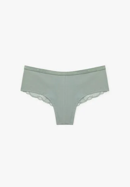 Lovjoi Lovjoi Panty FLOWERING FERN mit feiner Spitze, Cool green (grün), – Produktbild 1 von 1
