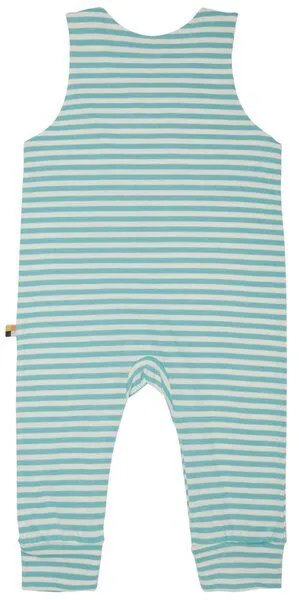 loud + proud loud + proud Babys & Kinder Weicher Strampler, GOTS-zertifiziert, Cyan(petrol), – Produktbild 1 von 1