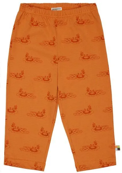 loud + proud loud + proud Babys & Kinder Hose Druck, GOTS-zertifiziert, Carrot(orange), – Produktbild 1 von 2