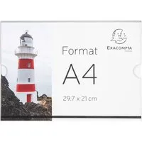 Exacompta Exacompta Wandsichttaschen "Exacryl" aus PMMA, DIN A4 quer, Außenmaß: 300 x 5 x 211 mm – Produktbild 1 von 1