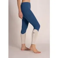 Bodyguard Bodyguard Upcycling Legging, Blaumelange/naturmelange, – Produktbild 5 von 5