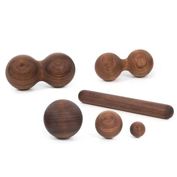 rollholz rollholz SET klein (6-teilig) - das Faszien- und Massageset aus Holz – Produktbild 2 von 7