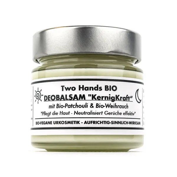 Two Hands BIO Two Hands BIO Deo Balsam „KernigKraft“ mit Bio-Patchouli & Bio-Weihrauch - Bio Vegan – Produktbild 1 von 1