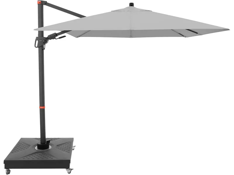 Doppler doppler Pendelschirm "myZone AX" 210 x 210 cm, hellgrau – Produktbild 1 von 1