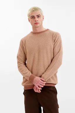 KOMODO KOMODO Herren vegan Pullover Leon Kaffee – Produktbild 1 von 1