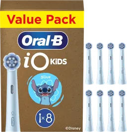 Oral-B Oral-B Aufsteckbürsten iO Kids Stitch 8er Aufsteckbürsten – Produktbild 1 von 1