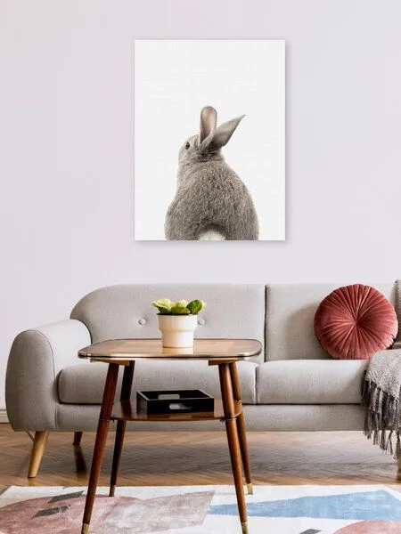 Photocircle Photocircle Poster / Leinwandbild - Rabbit Tail – Produktbild 2 von 4
